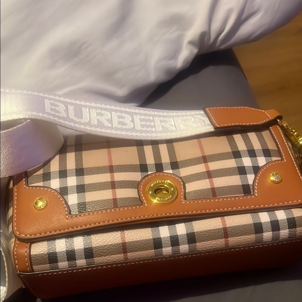 Burberry Tan and Brown Women's Bag